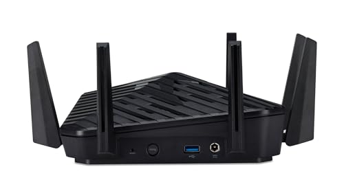 Acer Predator Connect W6 Wi-Fi 6E Router Gigabit Wi-Fi AX Tri Band 6.5Gbps Acer