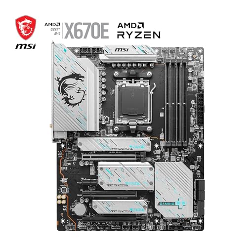 MSI X670E Gaming Plus WIFI AMD X670 4*DDR5 4*M.2 4*SataIII AM5 HDMI/DisplayPort ATX MSI Microstar