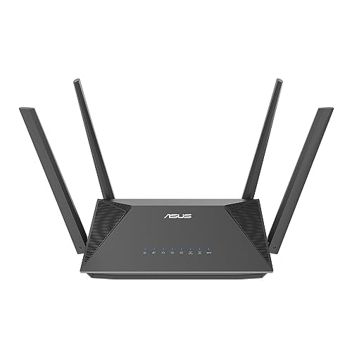 Asus RT-AX52 AiMesh Router Wireless AX 1800Mbps Dual Band Nero ASUS