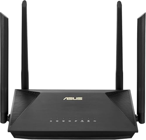 Asus RT-AX52 AiMesh Router Wireless AX 1800Mbps Dual Band Nero ASUS