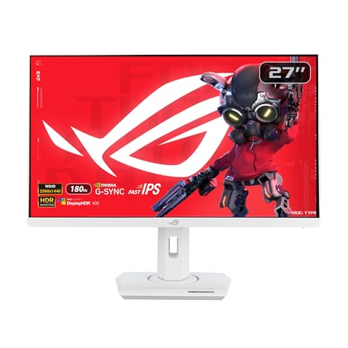 Asus ROG Strix XG27ACS Monitor 27" IPS 180Hz QHD 1ms Pivot HDMI/DisplayPort - Disponibile in 2-4 giorni lavorativi ASUS