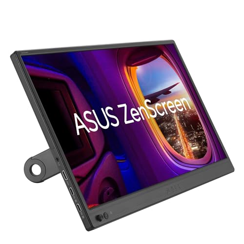 ASUS ZenScreen MB169CK Monitor Portatile 15.6" IPS 60Hz Full HD 5ms 2*USB-C/Mini HDMI - Disponibile in 2-4 giorni lavorativi ASUS