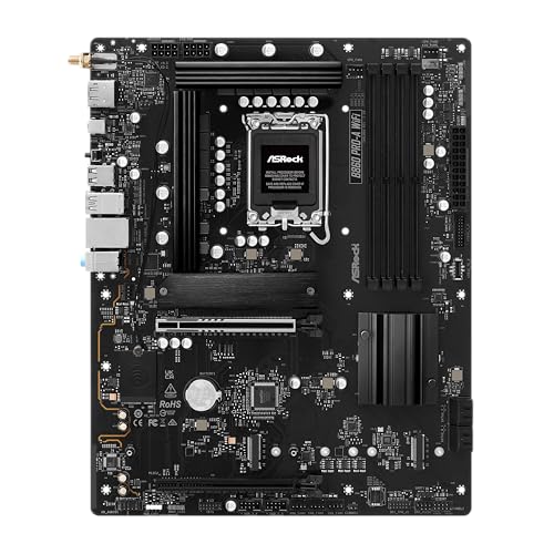 ASRock B860 Pro-A WiFi Intel B860 4*DDR5 3*M.2 4*SataIII sk1851 HDMI/Displayport ATX - Disponibile in 2-4 giorni lavorativi AsRock