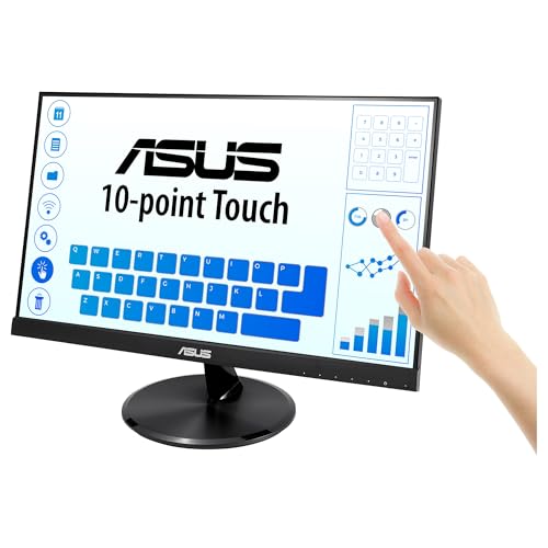 Asus VT229H Monitor Touch 21,5" IPS 60Hz Full HD 5ms Multimediale HDMI/VGA - Disponibile in 2-4 giorni lavorativi ASUS