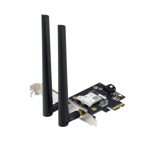 Asus PCE-AX3000 Scheda di Rete Interna Wi-Fi AX Dual Band 3000Mbps BT 5 PCi Ex 1x - Disponibile in 2-4 giorni lavorativi ASUS