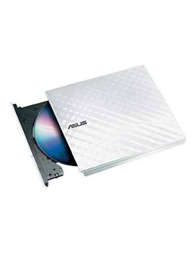 Asus SDRW-08D2SU-WHT DVD Supermulti 8x Esterno SLIM USB Bianco - Disponibile in 2-4 giorni lavorativi ASUS