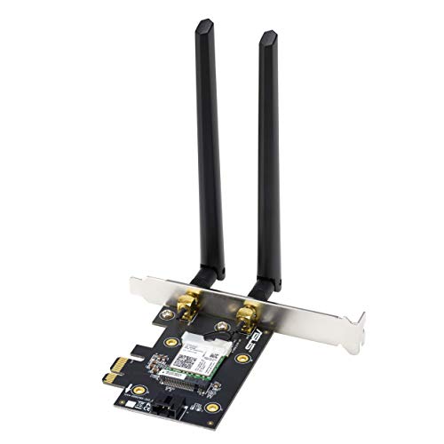 Asus PCE-AX3000 Scheda di Rete Interna Wi-Fi AX Dual Band 3000Mbps BT 5 PCi Ex 1x - Disponibile in 2-4 giorni lavorativi ASUS