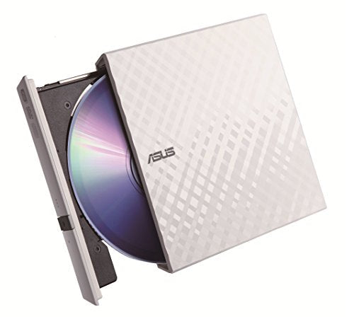 Asus SDRW-08D2SU-WHT DVD Supermulti 8x Esterno SLIM USB Bianco - Disponibile in 2-4 giorni lavorativi ASUS