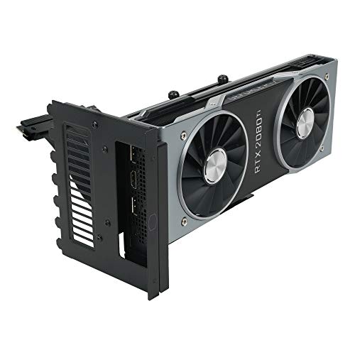 Cooler Master Graphic Holder V2 Verticale con Riser Card nero - Disponibile in 2-4 giorni lavorativi COOLER MASTER