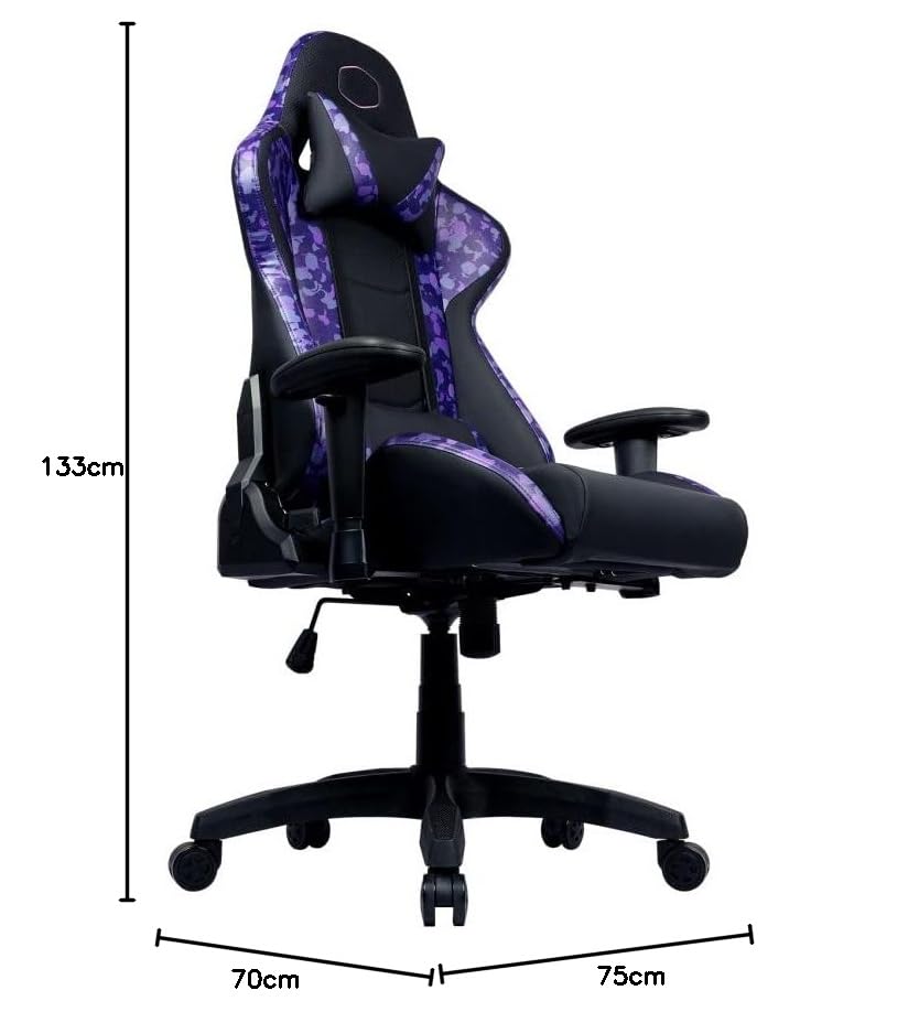 Cooler Master Caliber R1S Gaming Chair Purple Camo COOLER MASTER