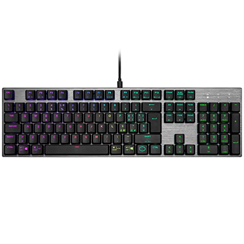 Cooler Master SK652 Tastiera Meccanica RGB Switch Red Layout IT - SK-652-GKTR1-IT - Disponibile in 2-4 giorni lavorativi COOLER MASTER