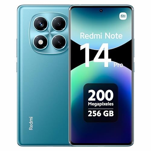 Xiaomi Redmi Note 14 Pro 256GB 6,67" 4G Dual-Sim Xiaomi HyperOS Ocean Blue - Disponibile in 2-4 giorni lavorativi Xiaomi