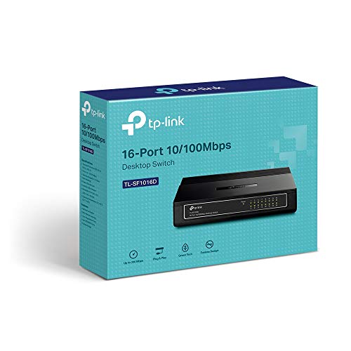 Switch Ethernet 16 Porte RJ45 10/100 Mbps TP-Link TL-SF1016D GameSIDE&Tech