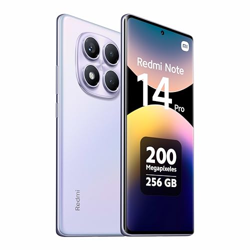 Xiaomi Redmi Note 14 Pro 256GB 6,67" 4G Dual-Sim Xiaomi HyperOS Aurora Purple - Disponibile in 2-4 giorni lavorativi Xiaomi