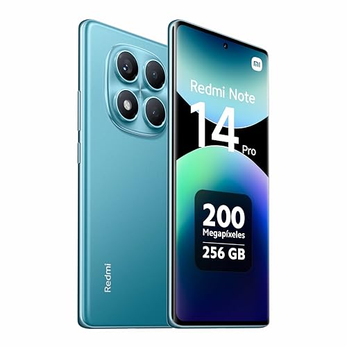 Xiaomi Redmi Note 14 Pro 256GB 6,67" 4G Dual-Sim Xiaomi HyperOS Ocean Blue - Disponibile in 2-4 giorni lavorativi Xiaomi