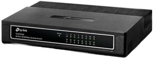 Switch Ethernet 16 Porte RJ45 10/100 Mbps TP-Link TL-SF1016D GameSIDE&Tech