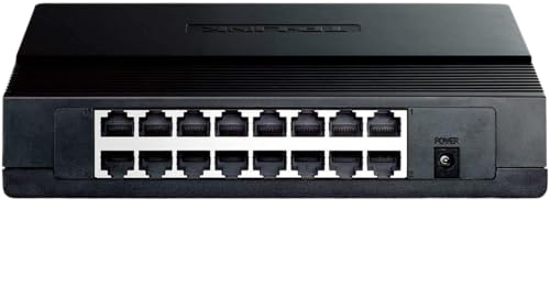 Switch Ethernet 16 Porte RJ45 10/100 Mbps TP-Link TL-SF1016D GameSIDE&Tech