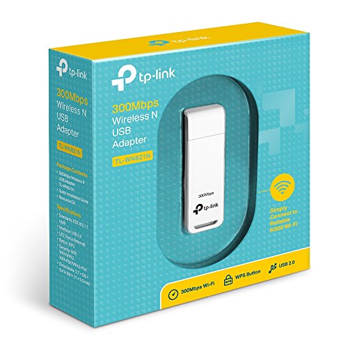 Tp-Link TL-WN821N Dongle Scheda di Rete Wireless N 300Mbps USB - Disponibile in 2-4 giorni lavorativi TP-LINK
