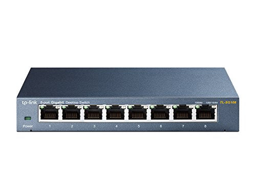TP-Link TL-SG108 Switch Gigabit 8 porte - Disponibile in 2-4 giorni lavorativi TP-LINK