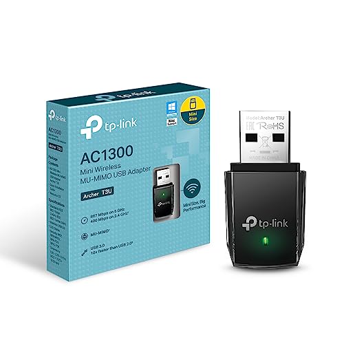 Adattatore USB Wireless TP-Link Archer T3U AC1300 Dual-Band 2.4GHz & 5GHz GameSIDE&Tech