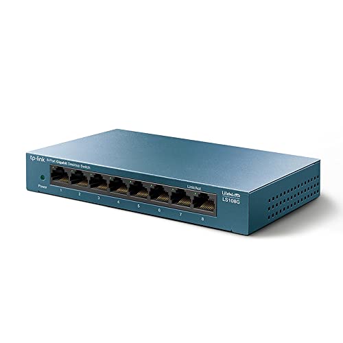TP-Link LS108G Switch Unmanaged Gigabit Ethernet 8 Porte - Disponibile in 2-4 giorni lavorativi TP-LINK