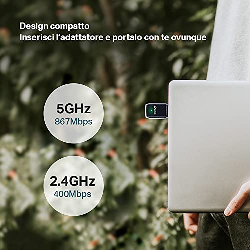 Adattatore USB Wireless TP-Link Archer T3U AC1300 Dual-Band 2.4GHz & 5GHz GameSIDE&Tech