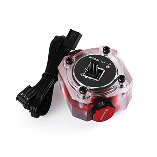 Barrow SLF-V3 Flow Indicator 2*G1/4 F Nero - Disponibile in 2-4 giorni lavorativi Barrow