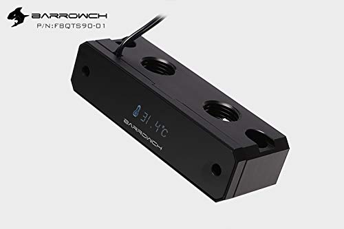 Barrow FBQTS90-01 GPU Bridge Sensore Temperatura con OLED Display Nero Barrow