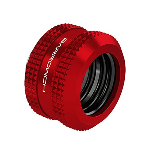 Barrow FBYKN-T14 V1 Connettore Fitting Dritto Tubo Rigido 14mm Red Barrow