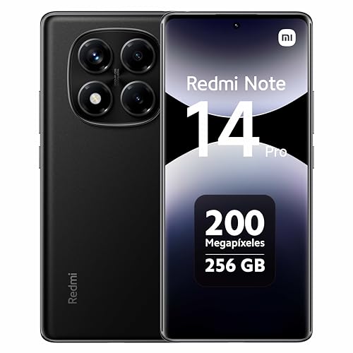 Xiaomi Redmi Note 14 Pro 8+256GB 6.67" 4G Midnight Black EU - Disponibile in 2-3 giorni lavorativi Xiaomi