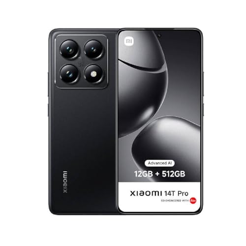 Xiaomi 14T Pro 12+512GB 6.67" 5G Titan Black DS EU - Disponibile in 2-3 giorni lavorativi Xiaomi