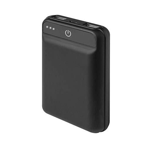 Celly Pocket Size 10000 Power Bank 10000mAH 2*USB 2.1A Nero - Disponibile in 2-4 giorni lavorativi Celly