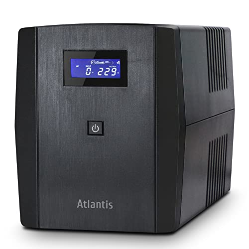 UPS ATLANTIS Server A03-S2001 2200VA (1320W) Stepwave Line Interactive V-OUT 200-243Vac Doppia Batteria USB - Disponibile in 2-4 giorni lavorativi ATLANTIS