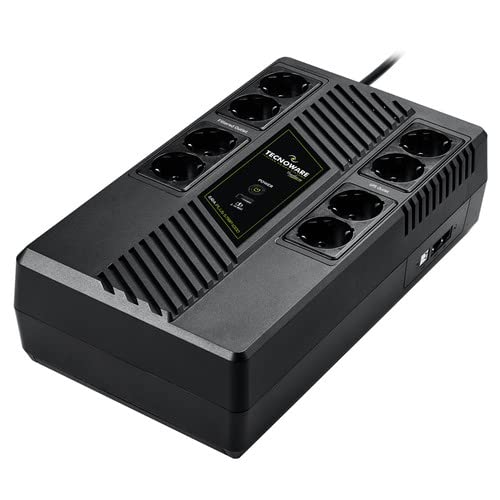 Tecnoware UPS Era Plus Strip 1000VA/700W 4 uscite UPS Schuko/Italia + 4 uscite solo filtrate Schuko/Italia TECNOWARE