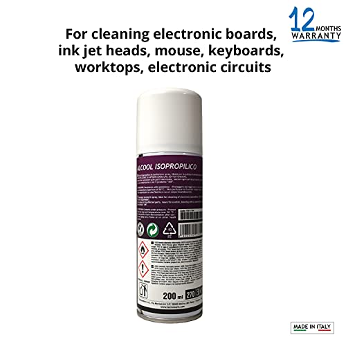Tecnoware FOE17304 Alcol Isopropilico Spray 200ml TECNOWARE