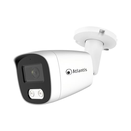 VIDEOCAMERA ATLANTIS ULTRAPLEX A11-UX826A-BP IP PoE Bullet 3Mpx 1920x1080 H.264/H.265 20fps 1/2.9" CMOS IR 2 Array led 15mt - Disponibile in 2-4 giorni lavorativi ATLANTIS