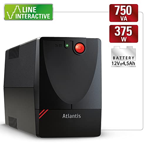 Atlantis Land OnePower X1000 UPS Line interactive 750VA/375W 2xSchuko Atlantis Land