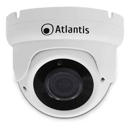 VIDEOCAMERA ATLANTIS ULTRAPLEX A11-UX914A-DP IP PoE Dome 5Mpx 2592x1944 H.264/265 20/25fps 1/2.8" CMOS IR 18 SMD led 10mt - Disponibile in 2-4 giorni lavorativi ATLANTIS