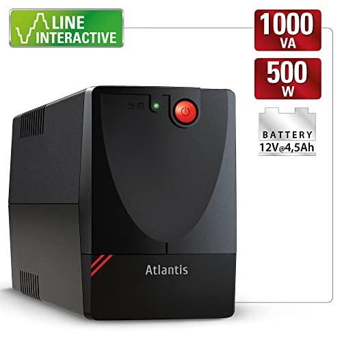 Atlantis Land A03-X1500 UPS Line Interactive 1000VA/500W 2xSchuko Atlantis Land