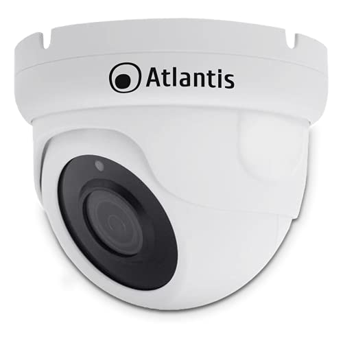 VIDEOCAMERA ATLANTIS ULTRAPLEX A11-UX914A-DP IP PoE Dome 5Mpx 2592x1944 H.264/265 20/25fps 1/2.8" CMOS IR 18 SMD led 10mt - Disponibile in 2-4 giorni lavorativi ATLANTIS