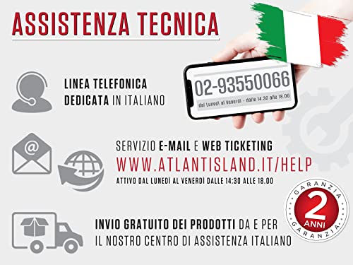 LETTORE ATLANTIS P005-SMARTCRV-U SMART CARD reader VERTICALE per CNS/CRS/TS firma dig. fascic. sanit. siti gov. USB 120cm - Disponibile in 2-4 giorni lavorativi ATLANTIS