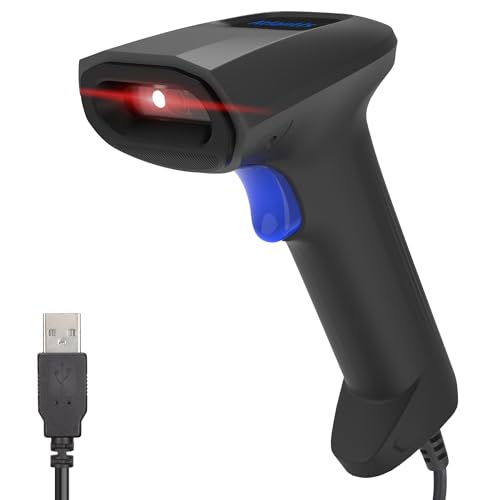 LETTORE BARCODE 2D MANUALE ATLANTIS A08-LD190-2D Profondità campo 60-300mm Risoluzione 3mils Sensore ottico 640x480 1D/2D USB - Disponibile in 2-4 giorni lavorativi ATLANTIS