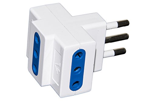 Digitus Adattatore 10A to 3x 10A Spina Italiana - Disponibile in 2-4 giorni lavorativi DIGITUS