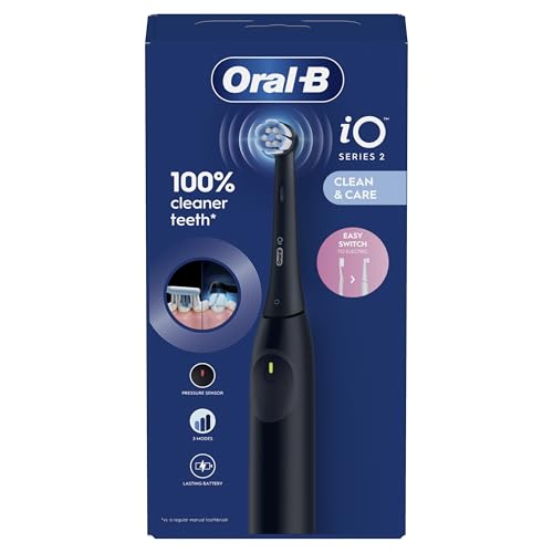 Oral-B Spazzolino ElettricoIO2 Black - Disponibile in 2-4 giorni lavorativi Oral-B