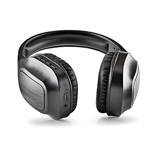 NGS Cuffie Bluetooth +Mic Artica Wrath Black NGS