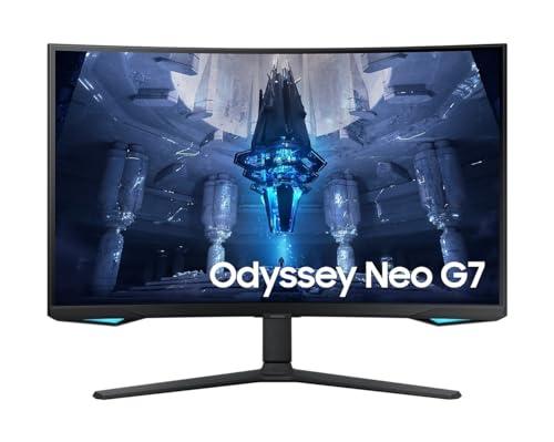 Samsung Odyssey Neo G7 Monitor Gaming Curvo 32" VA Mini LED 165Hz 4K UHD 1ms Pivot Hub USB 2*HDMI/DisplayPort - Disponibile in 2-4 giorni lavorativi Samsung