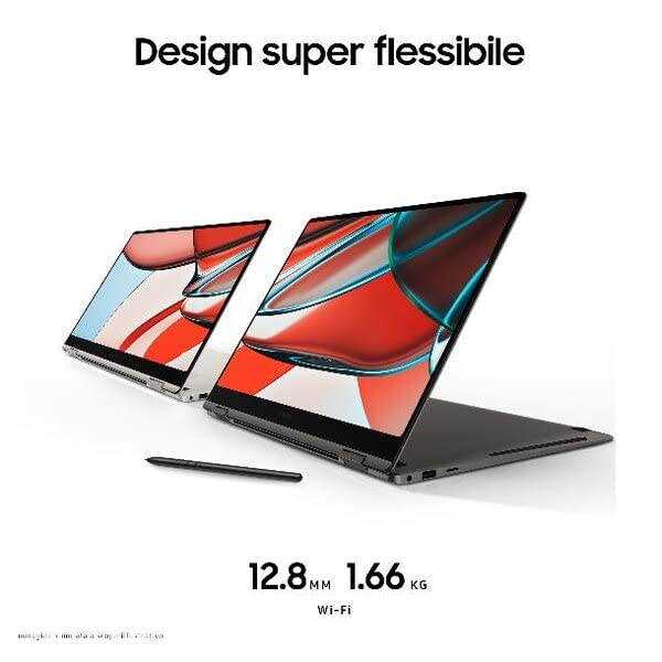 Samsung Galaxy Book3 Pro 360 Intel Core i7-1360P 16GB Intel Iris Xe SSD 512GB 16" Touch WQXGA Win 11 Pro - Disponibile in 2-4 giorni lavorativi Samsung