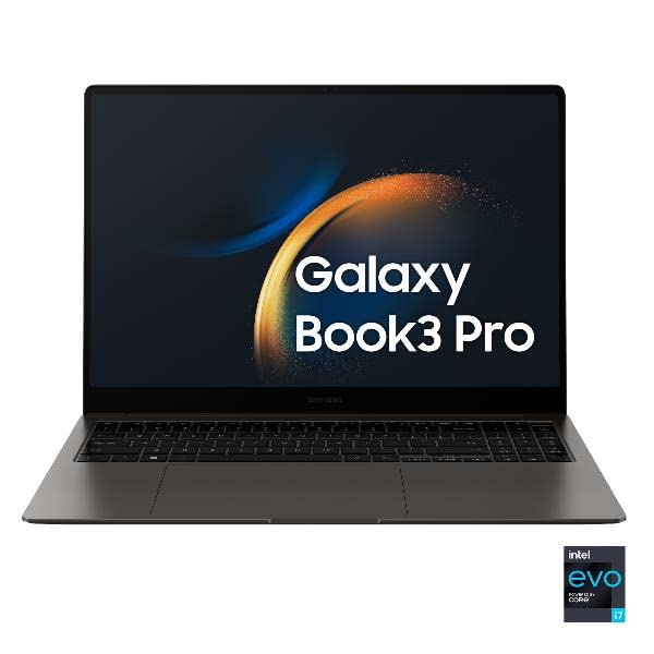 Samsung Galaxy Book3 Pro Intel Core i7-1360P 16GB Intel Iris Xe SSD 512GB 16" WQXGA Win 11 Pro - Disponibile in 2-4 giorni lavorativi Samsung