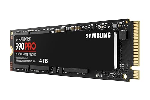 Samsung 990 Pro SSD 4TB M.2 NVME PCIe 4.0 7450/6900 MB/s - Disponibile in 2-4 giorni lavorativi Samsung