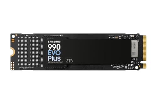 Samsung 990 EVO Plus SSD 2TB M.2 NVMe 7,250/6,300MB/s PCi Ex 4.0/5.0 - Disponibile in 2-4 giorni lavorativi Samsung